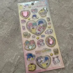キラキラジュエルシール　サンリオキャラクターズ　サンリオSANRIO　サンスター