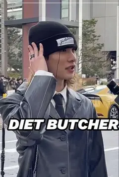 貴重46サイズ】BUTCHER PRODUCTS ボーダー薄手ニットシャツ46 - メルカリ
