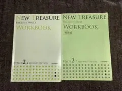 NEW TREASURE WORKBOOK Stage 2 CD付き