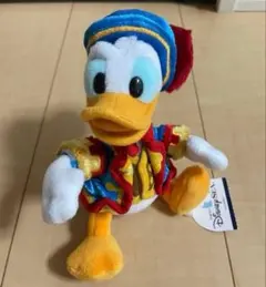【ドナルド】 開演当初 レア 終売品 ぬいぐるみバッチ タグ付き 自立タイプ