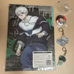 ブルーロック　クリアファイル 3ポケット　キーホルダー　２セット　缶バッチ