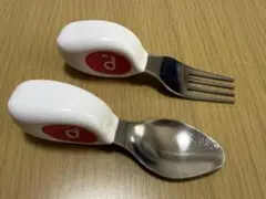 ドードル　フォークスプーンセット　マゼンタピンクのサムネイル