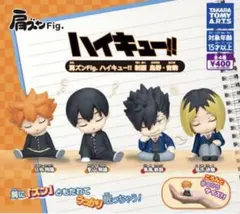 肩ズンFig. ハイキュー!! 制服 烏野・音駒 全4種　フルコンプセット