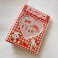 Lilala mode×サンリオ当りくじ⑫カード収納ファイル赤新品リルアラモード
