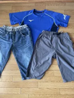 MIZUNO Tシャツ ハーフパンツ 3点　セット 160のサムネイル