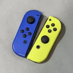 動作品 ジョイコン ブルー ネオンイエロー LR 左右セット