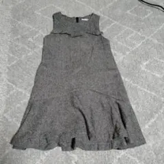 BeBe ノースリーブワンピース 130サイズ グレー