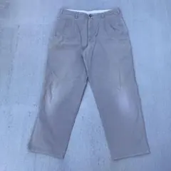エルエルビーン　チノパン ワークパンツ　コットン　2タック　古着のサムネイル