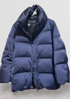 ユニクロ +J ダウンボリュームジャケット ネイビー Mサイズ