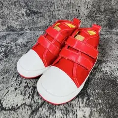 ⭐️超美品⭐️KARUBI ベビーシューズ 赤　14.5㎝　ファーストシューズ