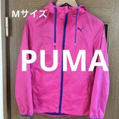 Puma ピンク フード付きジャケット