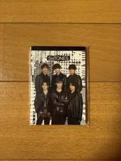 SixTONES ポートレートシリーズ2021 メモ帳