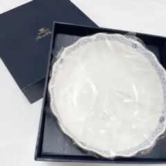 未使用】NARUMI ボーンチャイナ シルキーホワイト ボウル＆小皿5枚