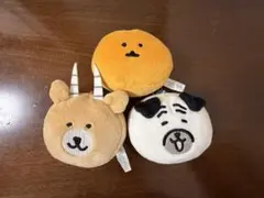 ナガノさん ガチャガチャ顔ぬいぐるみ 3点セットのサムネイル