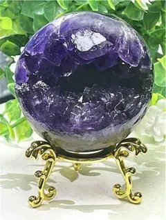 AAA級家庭円満◆天然ウルグアイ産アメジスト開口笑B88G3/115G16A