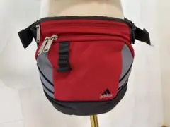 adidas アディダス Body Bag ボディバッグ VINTAGE レッド