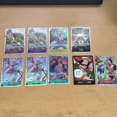 ワンピースカード　ウタ　ロジャー　シャンクス　五老星　など　sr まとめ売り