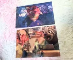 未使用✨ディズニー ズートピア ポストカード 2枚セット