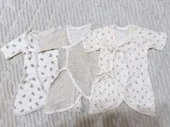 コンビ肌着3点セット 50-60