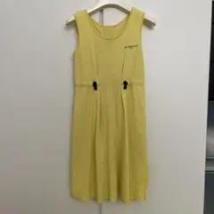 Givenchy イエローノースリーブワンピース