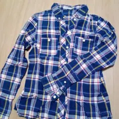 RODEO CROWNS チェック柄長袖シャツ