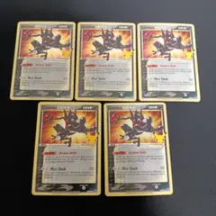 ゲッコウガ　ゴールドスター　スター　海外版　5枚