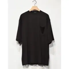 新品 23SS COMOLI 半袖 ウール天竺Tシャツ サイズ3 ブラウン