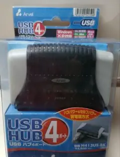 USBハブ 4ポート H413US-BK ブラック