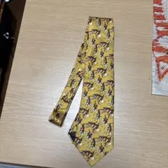 CLAUDIO VALENTINO 馬柄 シルクネクタイのサムネイル