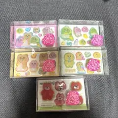 moioioj ミニちゅるシール セットのサムネイル