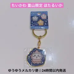 ご当地 ちいかわ 富山限定 ほたるいか ダイカットキーホルダー ナガノ