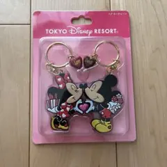 東京ディズニーリゾート ミッキー・ミニー ペアキーチェーン