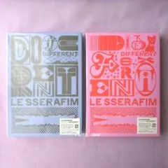 ■LE SSERAFIM■『DIFFERENT』初回限定盤　セット