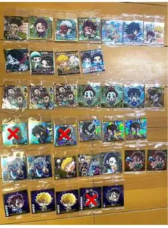 鬼滅の刃 ディフォルメシール　其の2、3、6　33枚