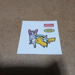 ポケモンシール ニンフィアとピカチュウ ステッカー