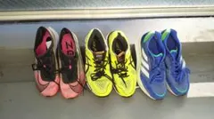 ランニングシューズ 3足セット 27cm前後 アシックス ナイキ アディダス