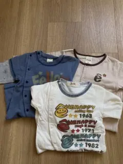 e.a.B ロンパース カバーオール　3点セット