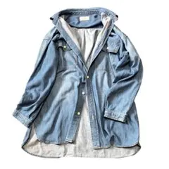 レリューム❤️ジャーナルスタンダード　デニムシャツ　メンズ　レディース