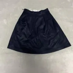 《美品》 ナラカミーチェ スカート ネイビー レディース (M)のサムネイル
