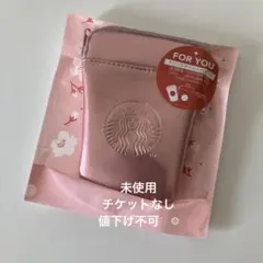 スターバックス SAKURA 2026 ミニポーチ ピンク