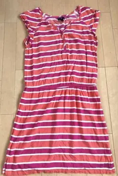 Gap ストライプ ノースリーブ　チュニック　ミニワンピース