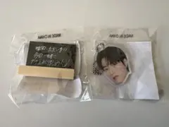 TREASURE ハルト カプセルトイ 顔アクキー 黒板