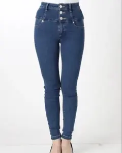 EMODA 【ELDER】NUDEハイウエストデニム