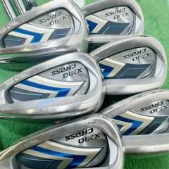 良品】ぶっ飛び 初心者推奨 ゼクシオクロス2 メンズアイアンセット 8本 