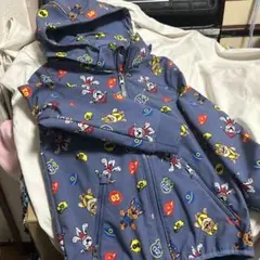 パウ・パトロール 総柄 フード付きジャケット