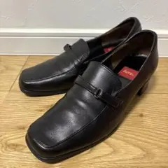 美品 herb 日本製本革 パンプス ローファー 24cmEEE 訳あり