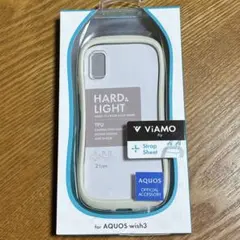 未開封★ AQUOS wish 3 ★耐衝撃ケース★ミルクホワイト