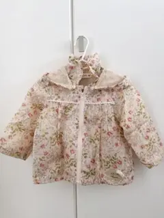 花柄 ジャケット ウインドブレーカー 保育園 80 キムラタン