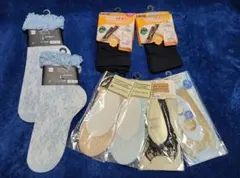 【新品】靴下 計8点 セット(ATSUGI・GUその他)