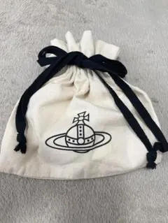 Vivienne Westwood 巾着 キャンバス ポーチ ロゴ